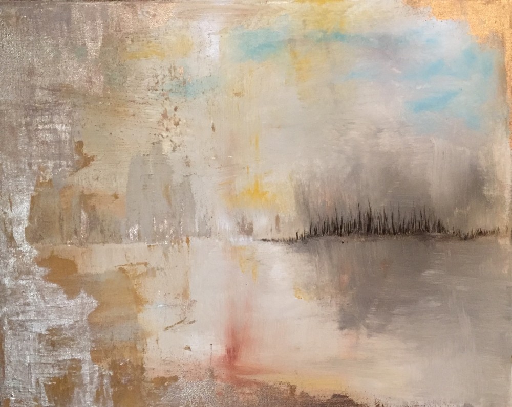 The Making of a Best-Selling Gold Leaf Painting