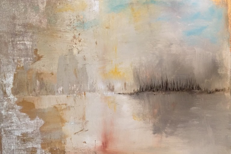 The Making of a Best-Selling Gold Leaf Painting