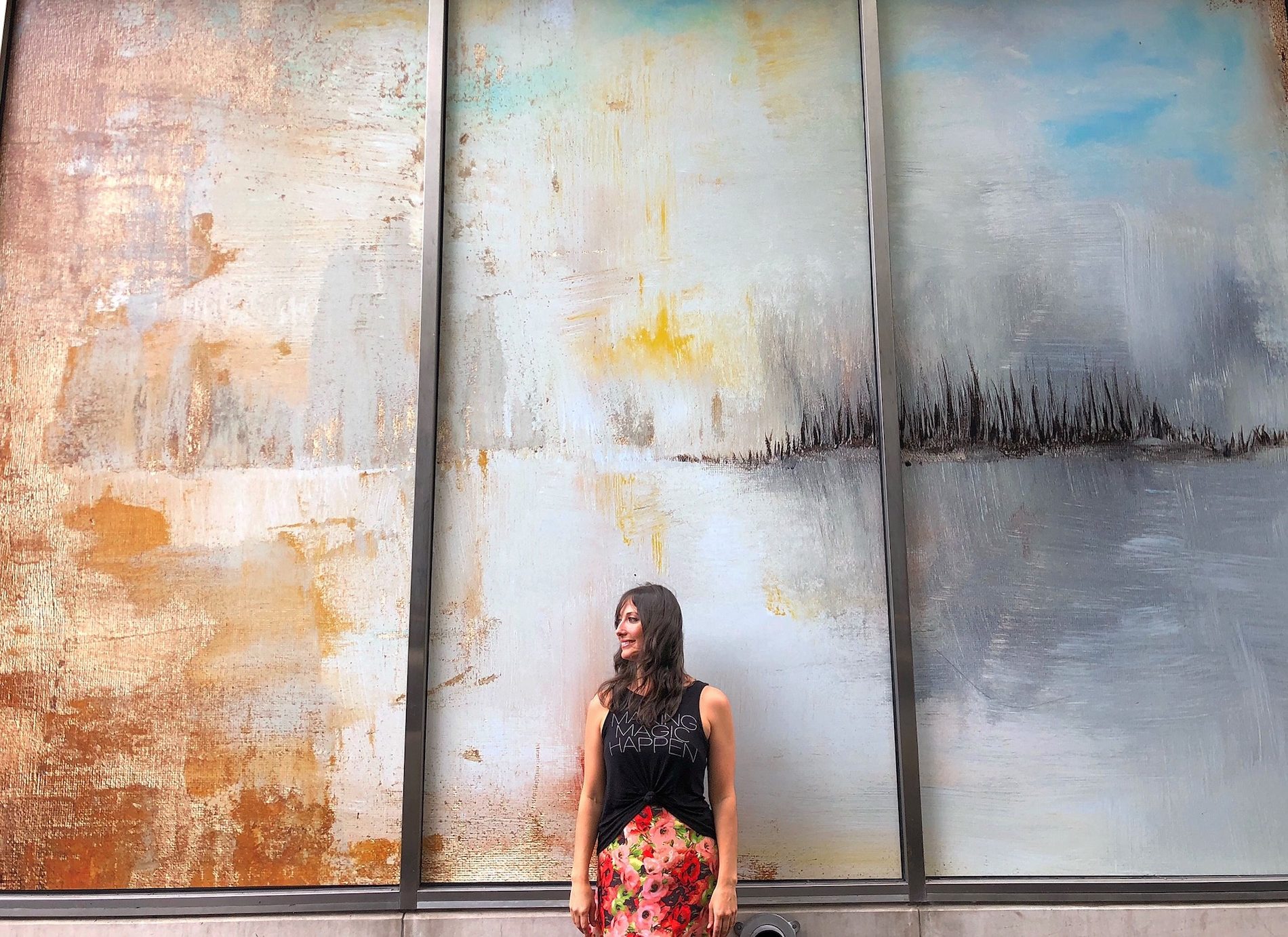 2nd Avenue Art Wall