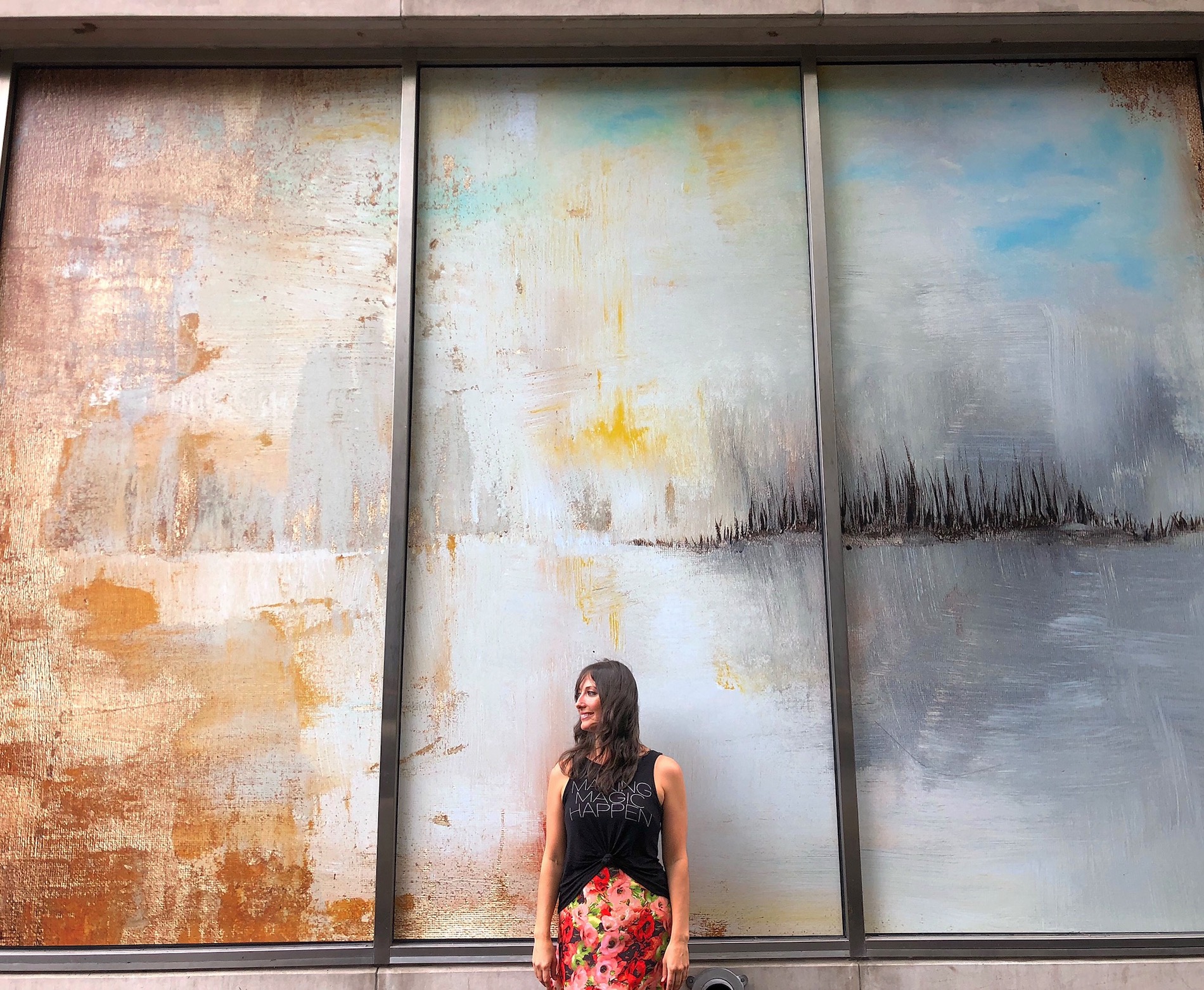 2nd Avenue Art Wall