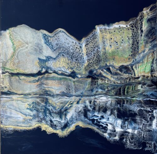 Resin painting