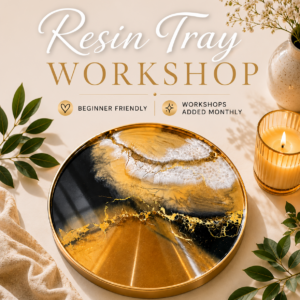Resin Charcuterie Tray Workshop - Aug 23, 1:00pm